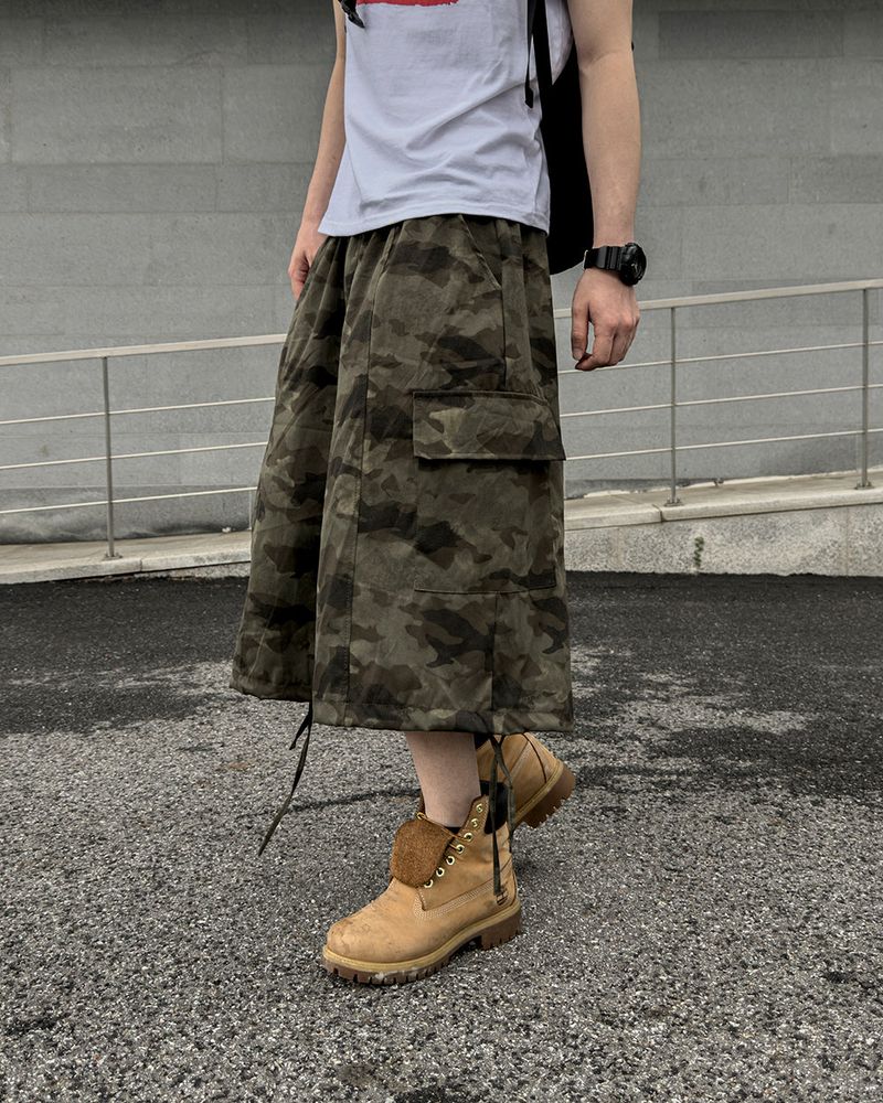 Jeb Military Camo Bermuda Pants