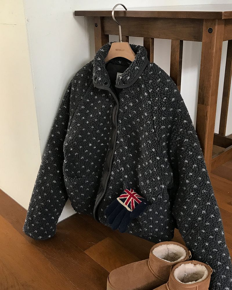 [ORIGINAL] Heart Dot Wool Jumper