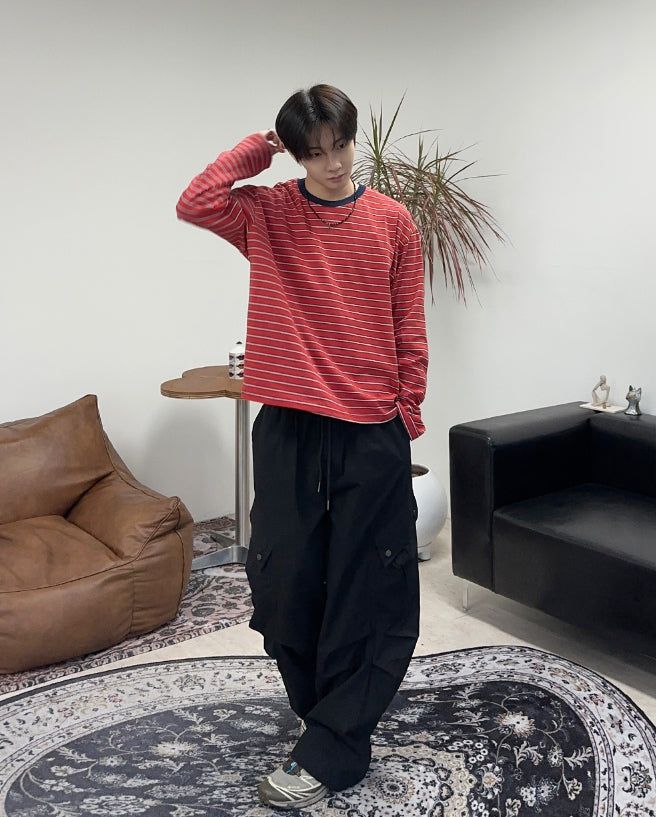 Elide striped shirt