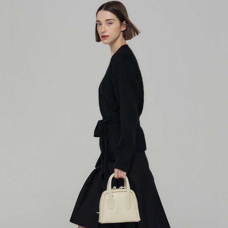 BORDER BAG SMALL IVORY