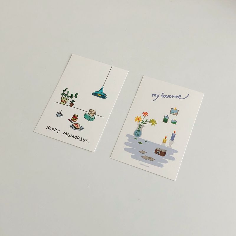 boraand post card set ver.1