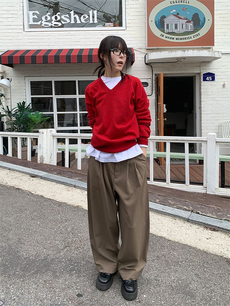 TWO-TUCK BALLOON SLACKS (3C)