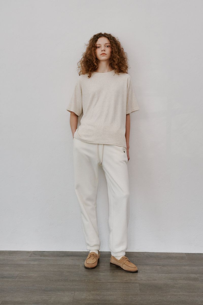 Snow jogger pants (Ivory)