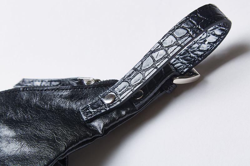 Alligator Leather Belt Case