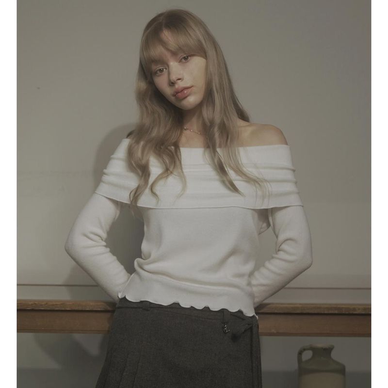 CLOUDY OFF SHOULDER-IVORY