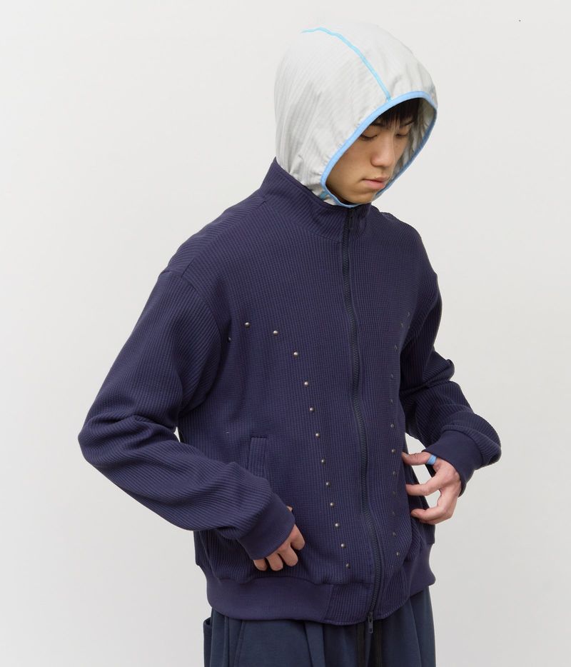 HIFIFNK（ハイファイファンク）の「Ie Stud Waffled Jumper（Jackets/Outerwear）」