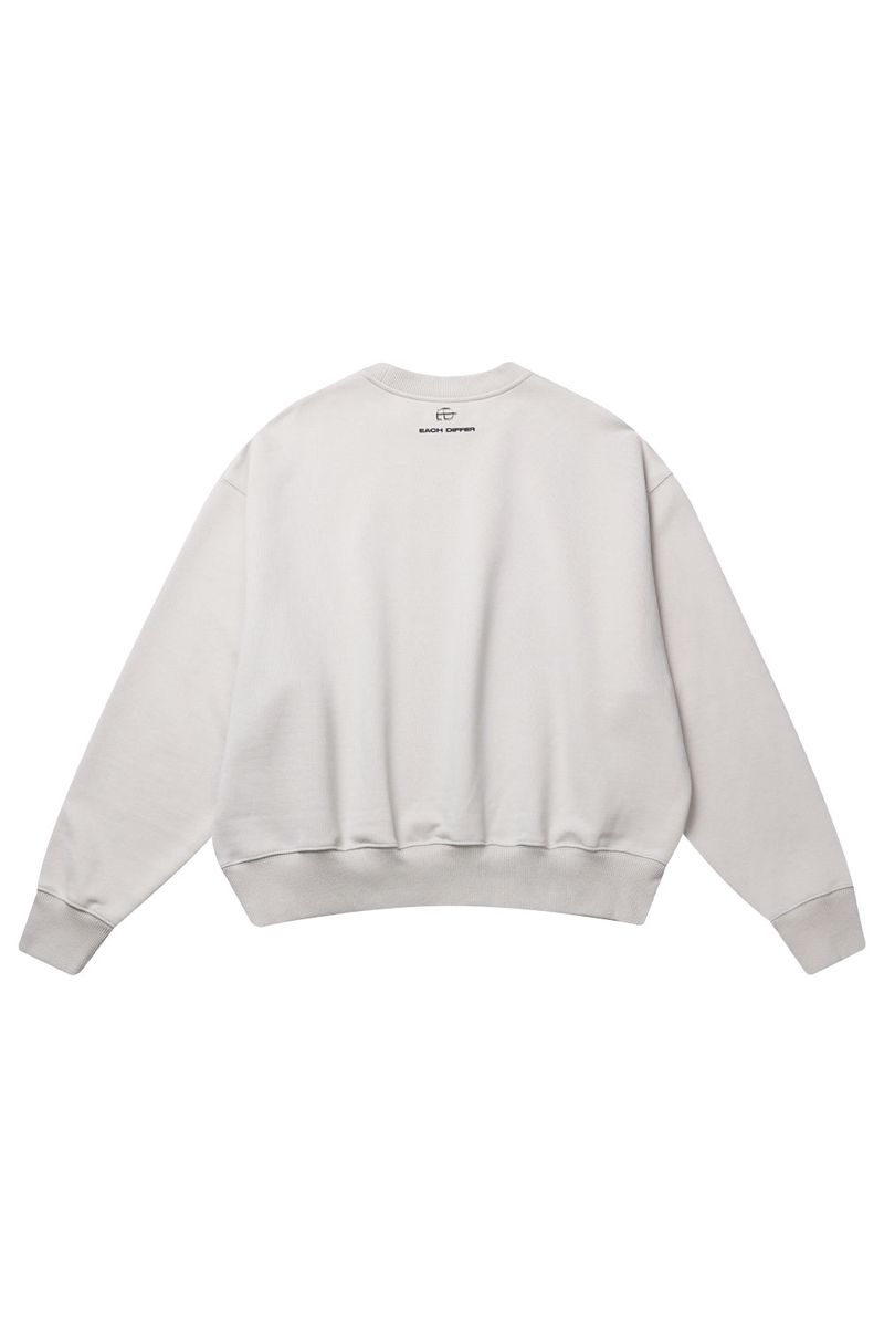 BOLD LOGO SWEATSHIRTS_L.BEIGE