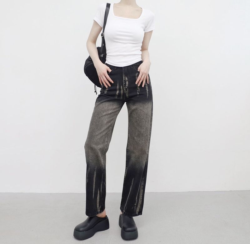 フロールスクエアシャーリングTシャツ