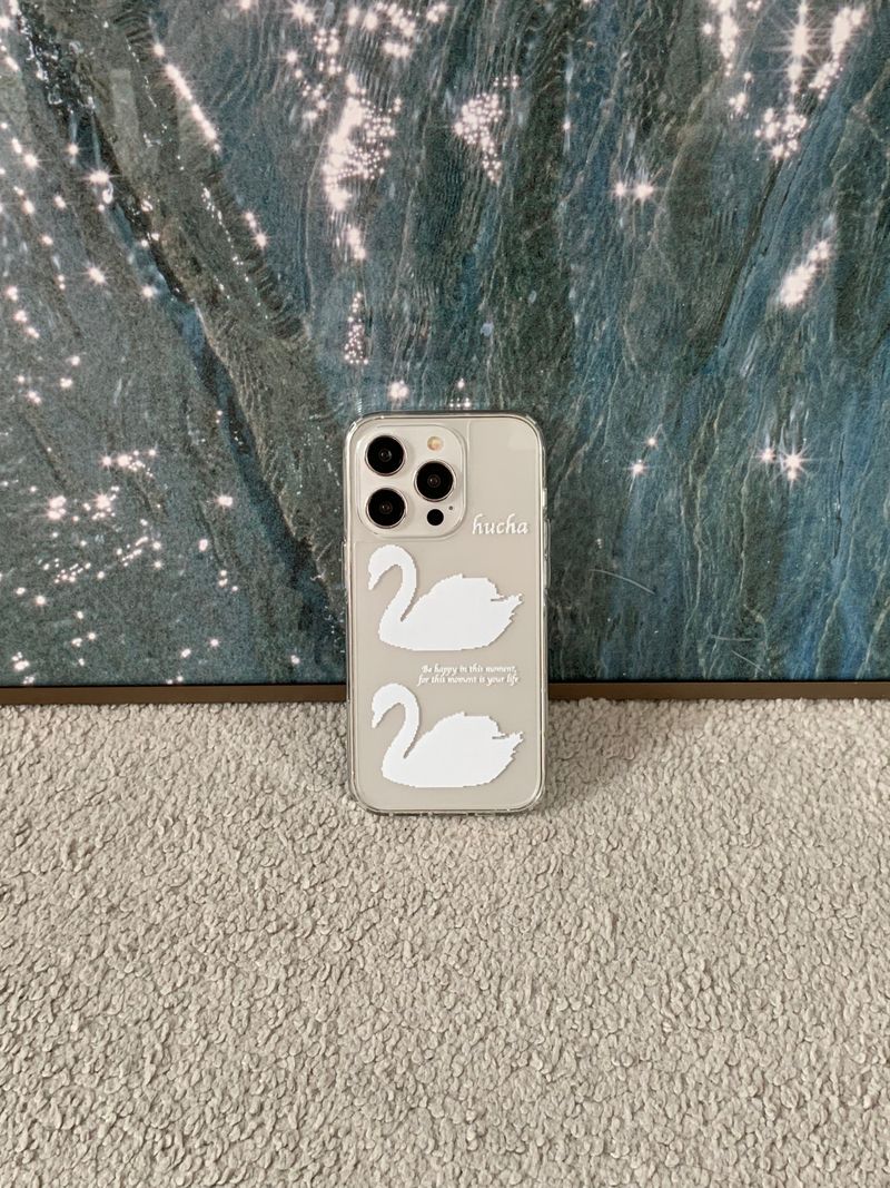 swan pixel jell hard case 