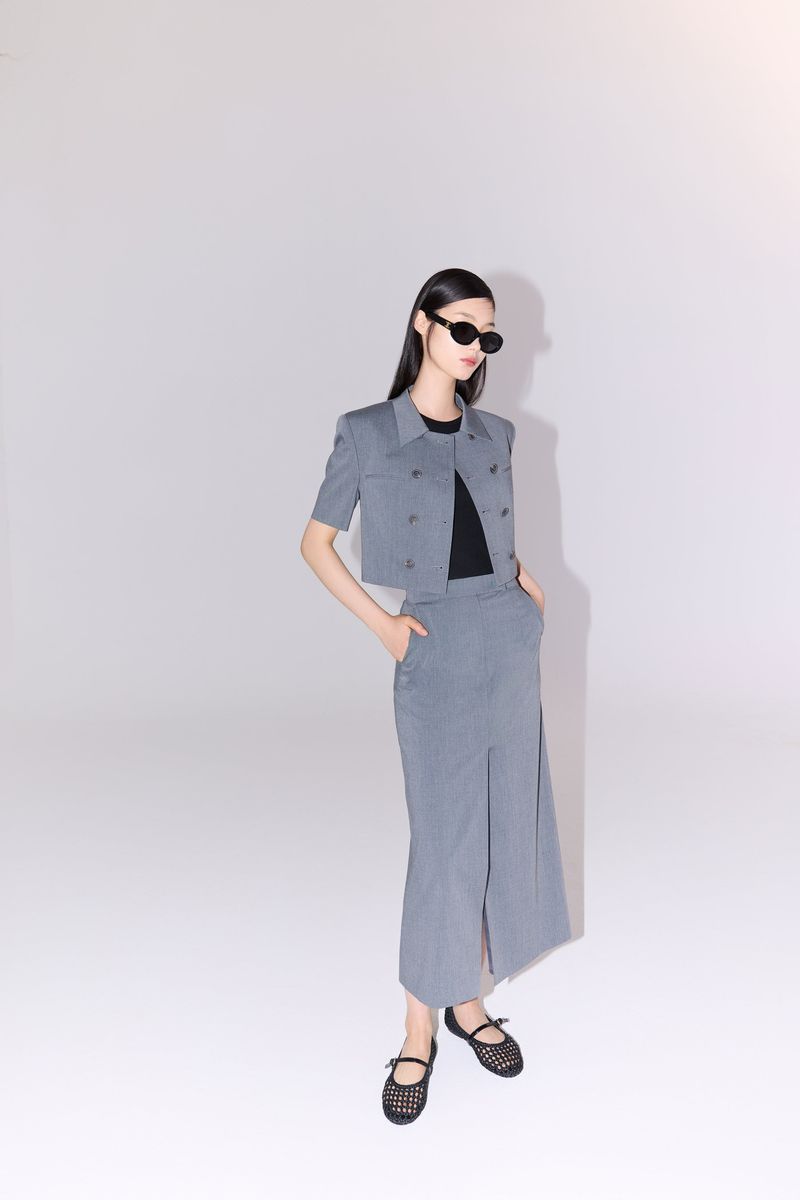 NO.35 JACKET - GREY