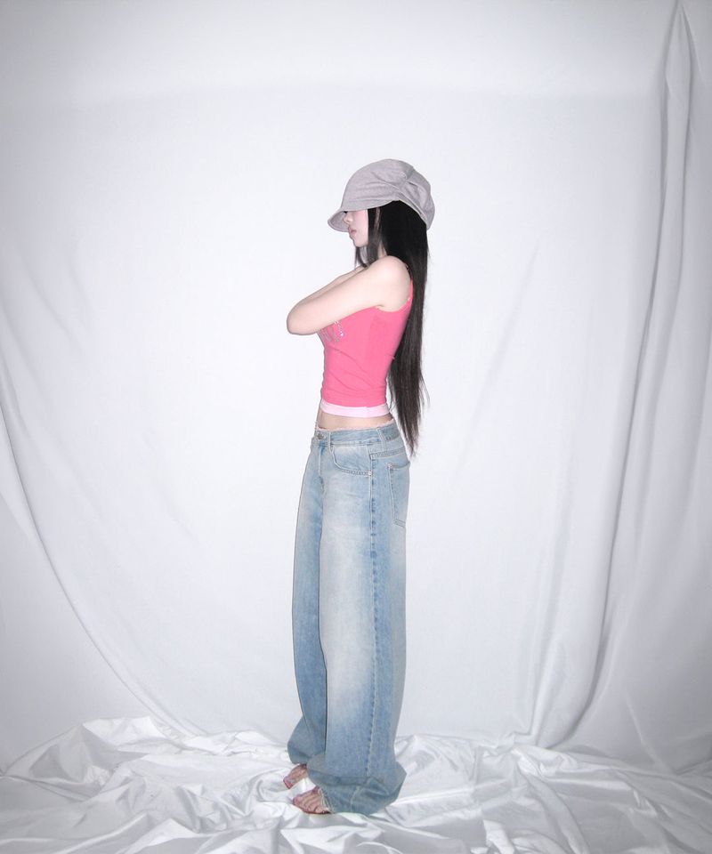baby doll layered top (3colors)