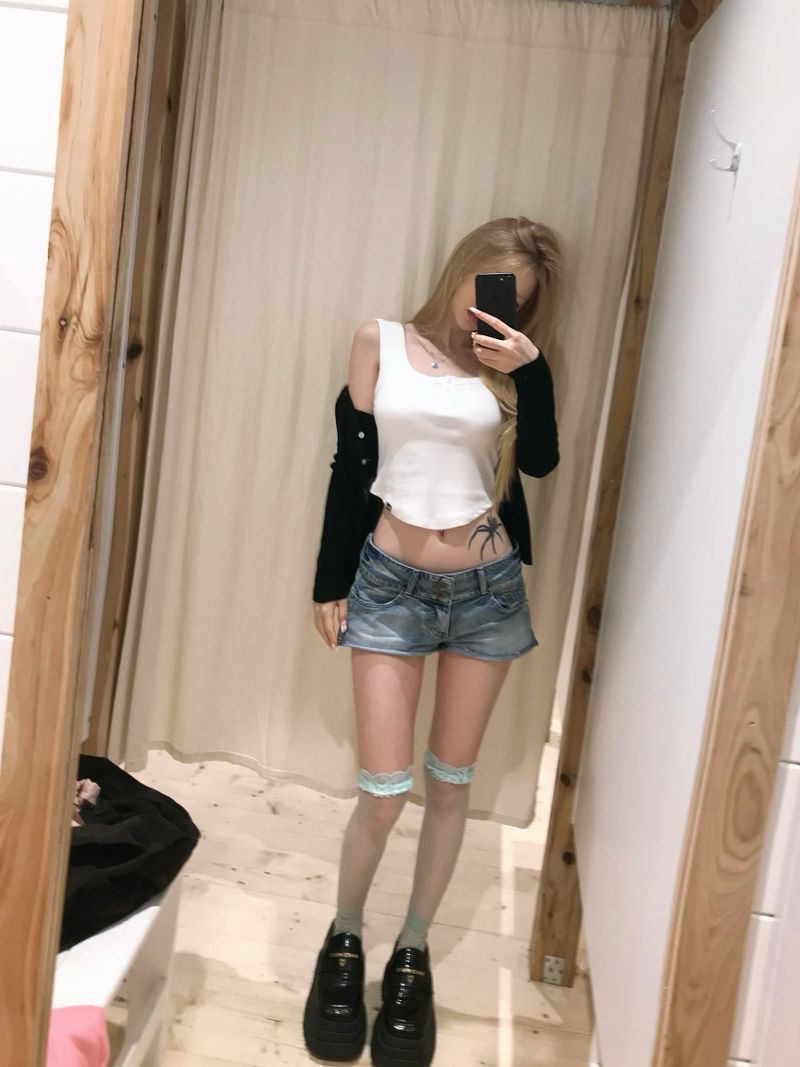 upperpit denim short 96