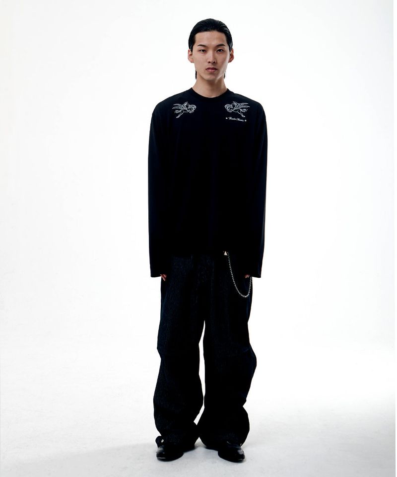 ARCHIVE PEGASOS LONG SLEEVE-BLACK