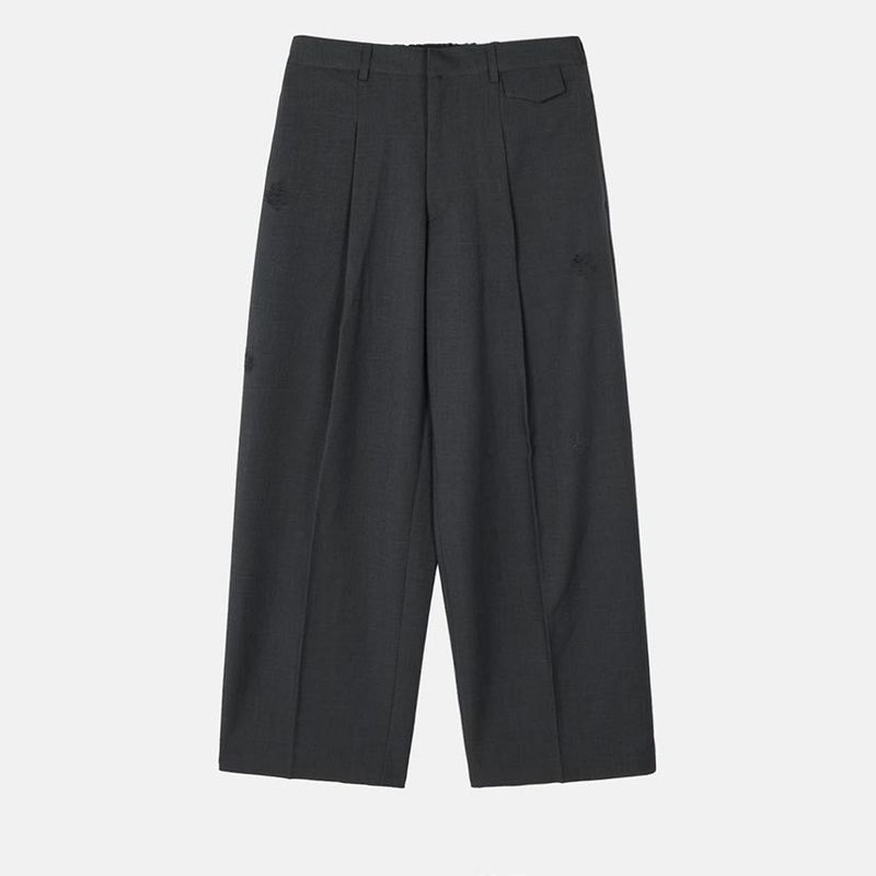 Pleddy Scratch Wide Banding Slacks (2color)