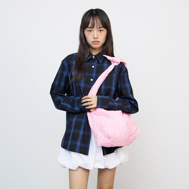 Wrinkle bag_pink