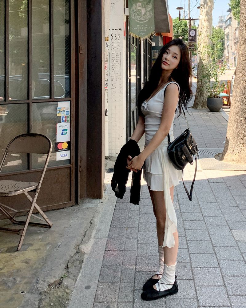 Heitu lace sleeveless