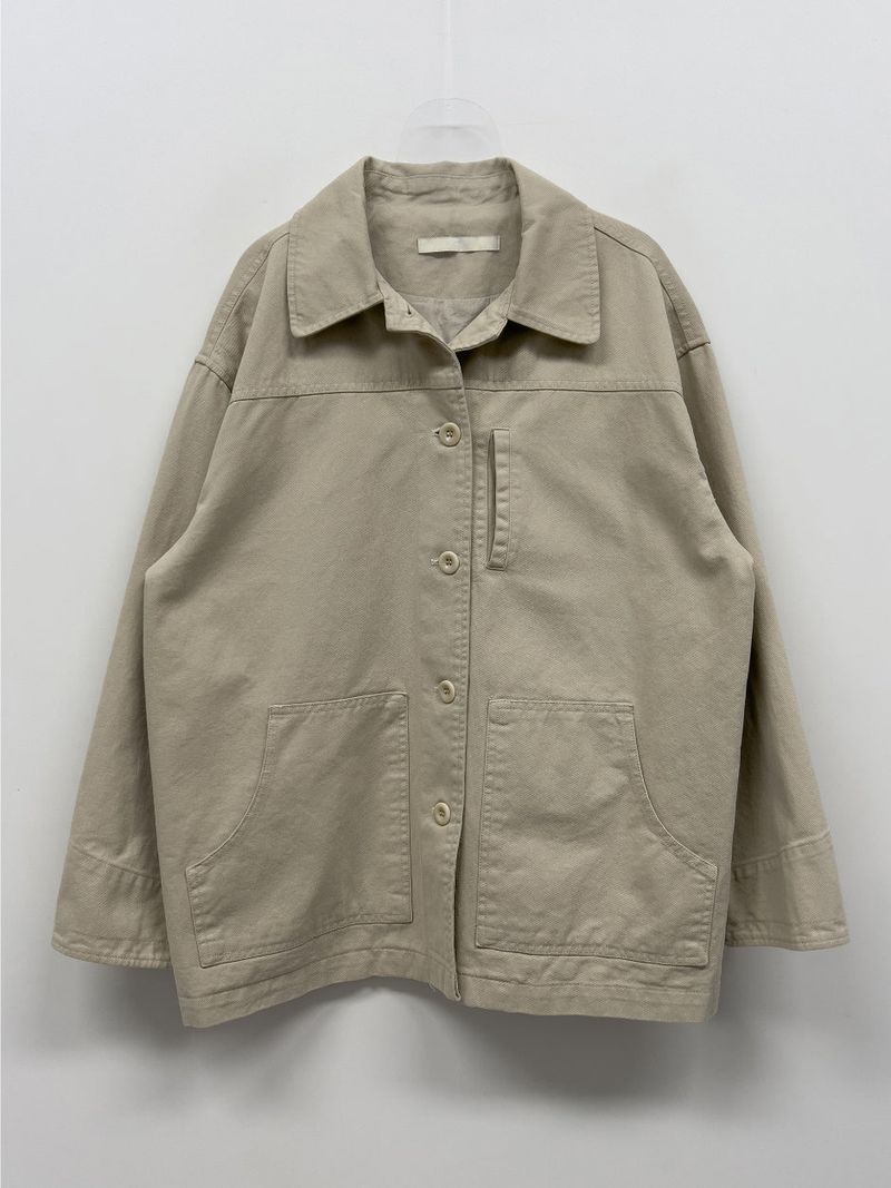 Betty Cotton Work Half Jacket