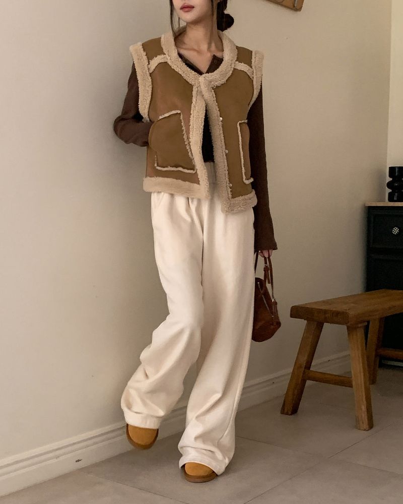 Bay Fur Vest