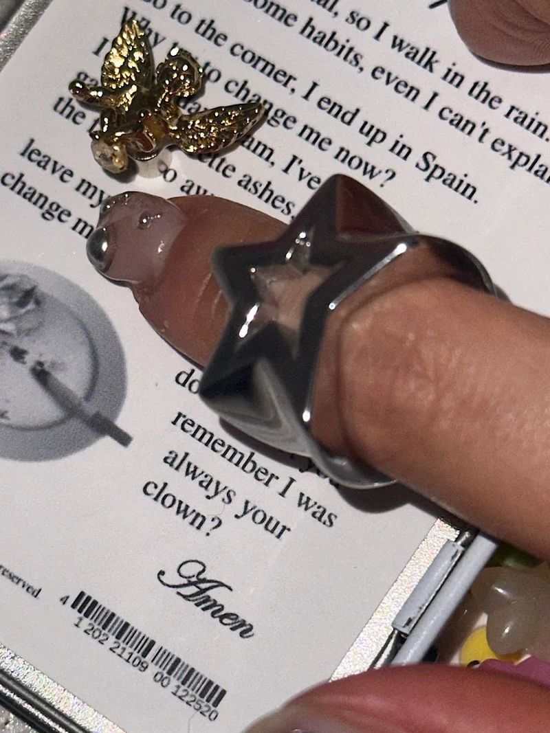 NCT WISH 사쿠야 착용] Star Bold Ring