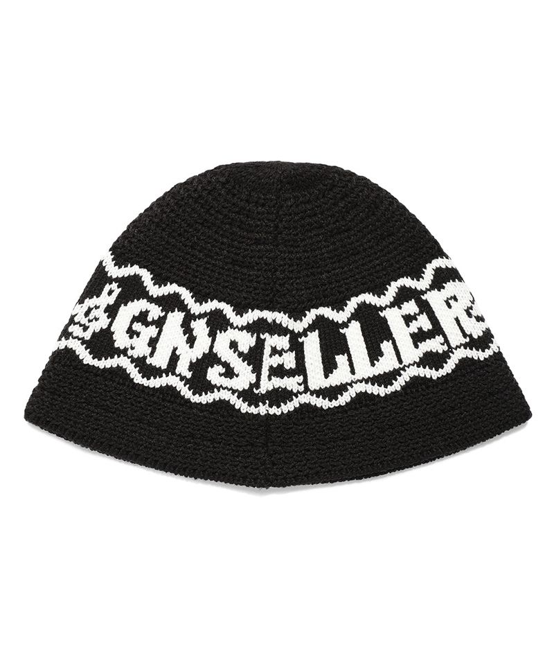CLEF KNIT BUCKET HAT BLACK(CV2EFUAB30A)