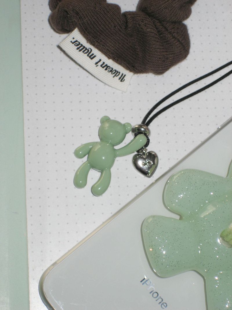 [Formica] Bear hug necklace (Mint)