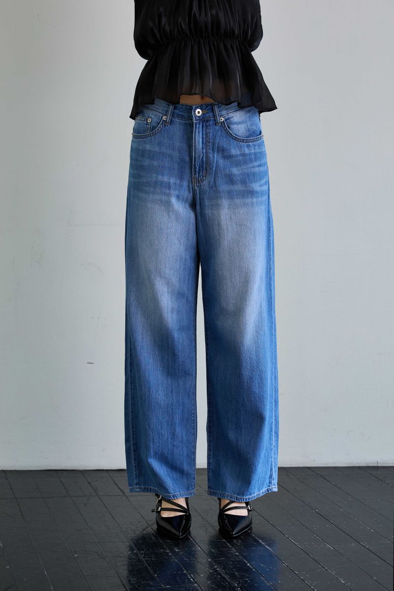 ARIKIM（アリキム）の「AZURE WIDE DENIM PANTS / BLUE（Pants）」