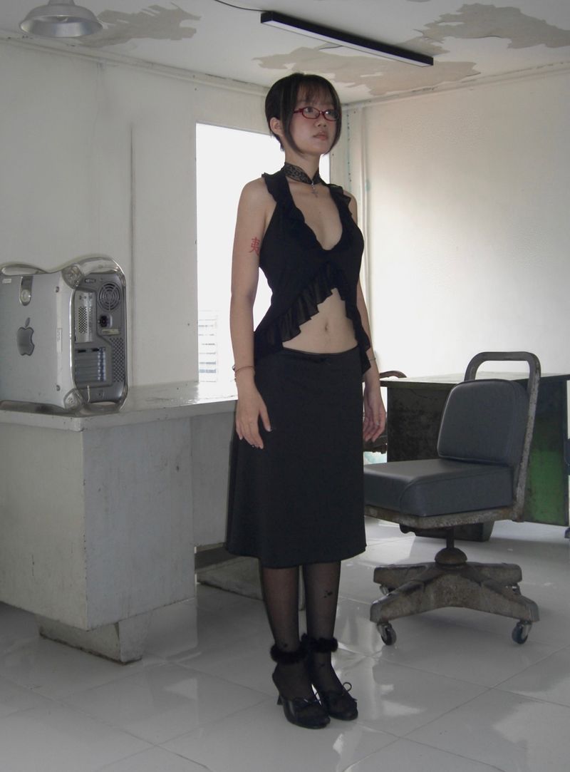 MIDNIGHT MIDI SKIRT / MIDNIGHT ミディスカート ( SKIRT ONLY )