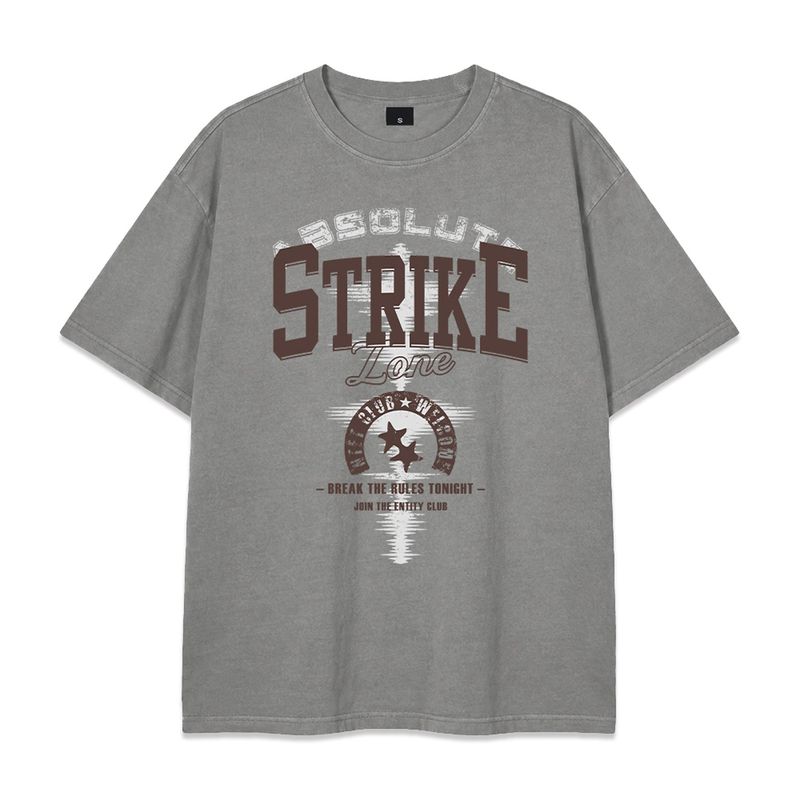 strike zone pigment-dyed short-sleeve t-shirt (3color)