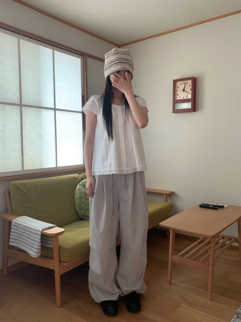 [made] Mori Flare Blouse