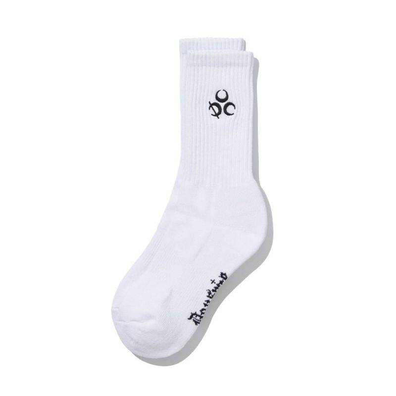 SYMBOL SPORTS SOCKS White