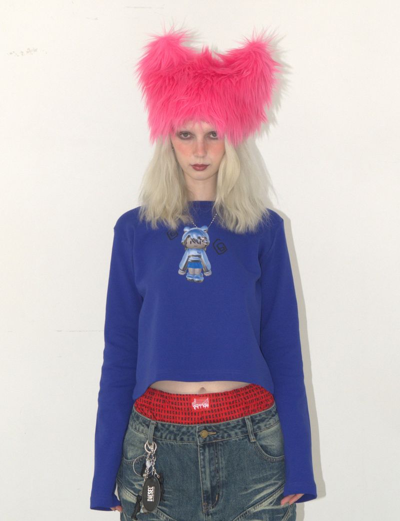 Kater Moji Long Sleeve BLUE