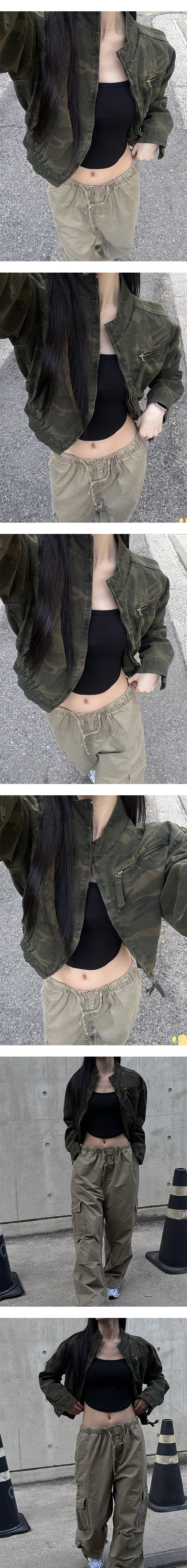 [S/S] Camo rider jacket(WOMAN)