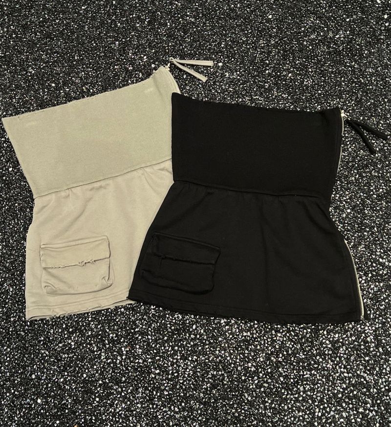 RIBBED SKIRT