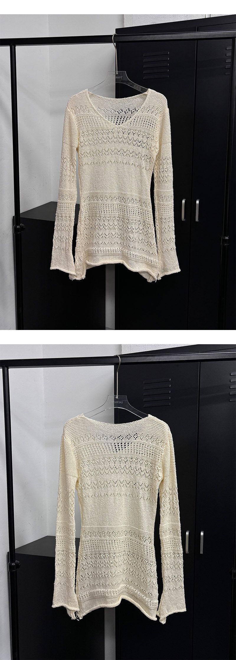 [S/S] Punching knit one piece