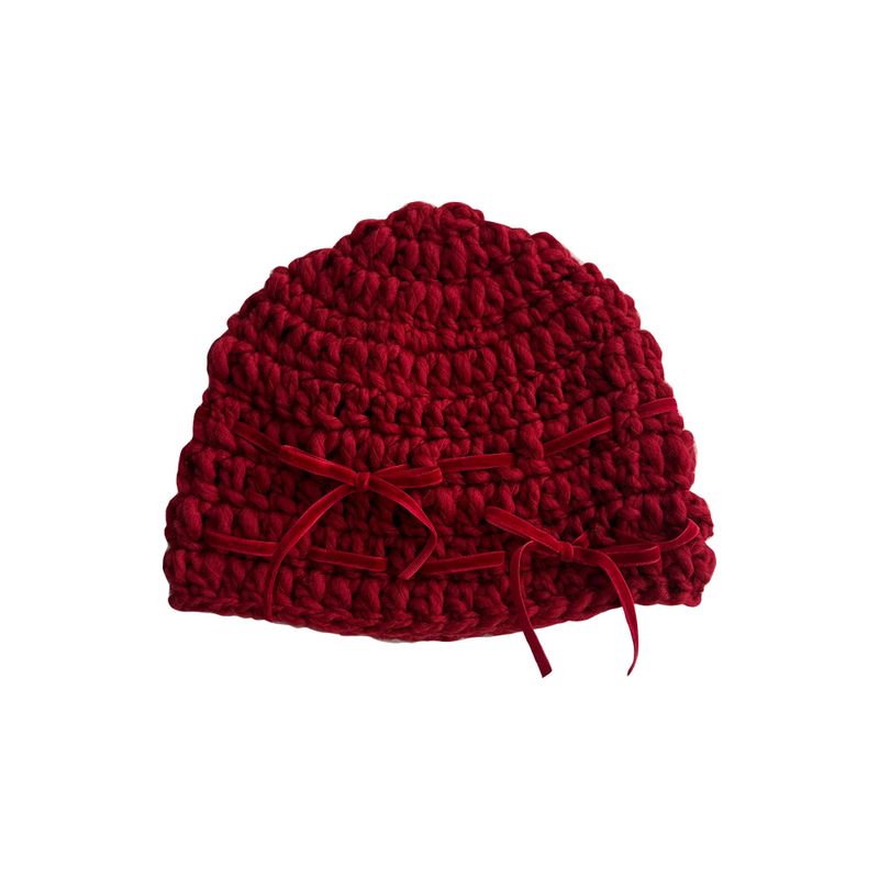 Ribbon beanie short