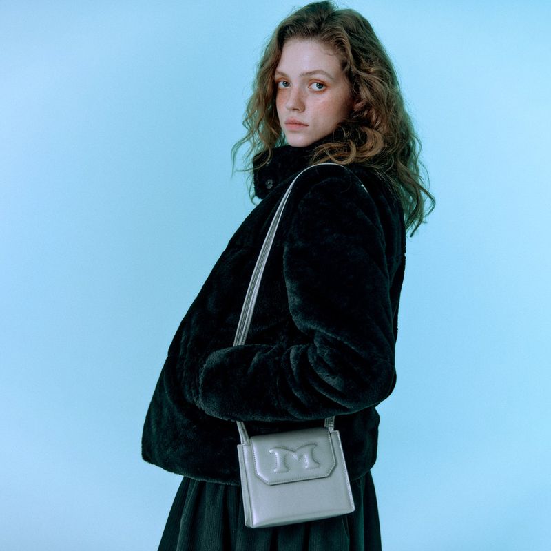 MAISON246(メゾン246)の「MUMU CROSS BAG SILVER(Bags)」