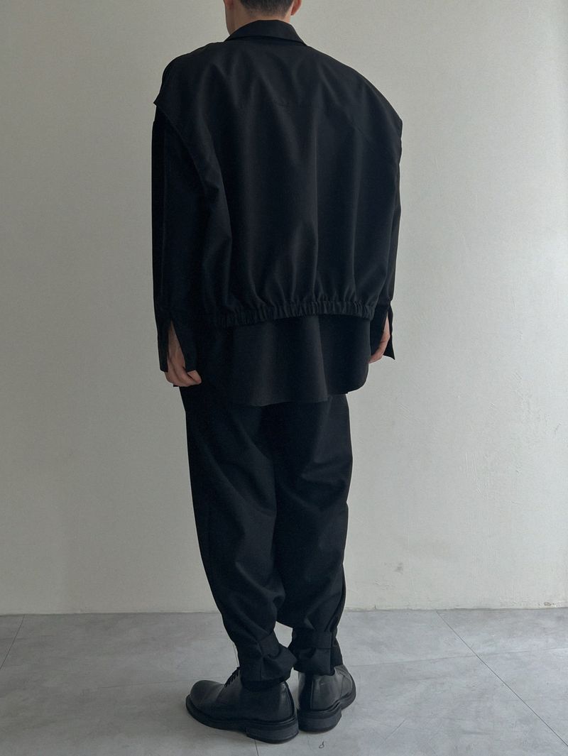 layered box shirt(2colors)