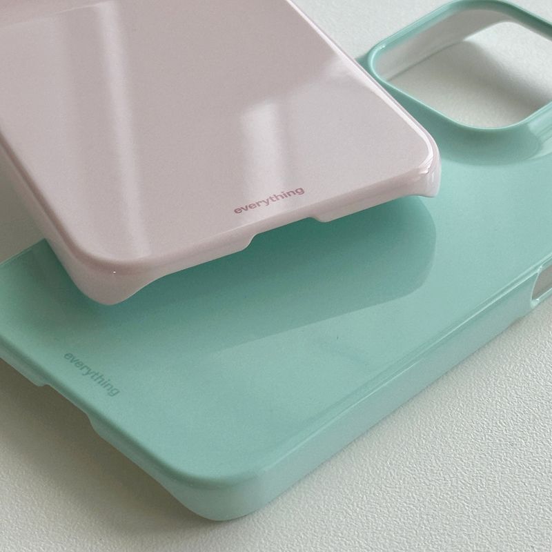 [hard] glossy plain case