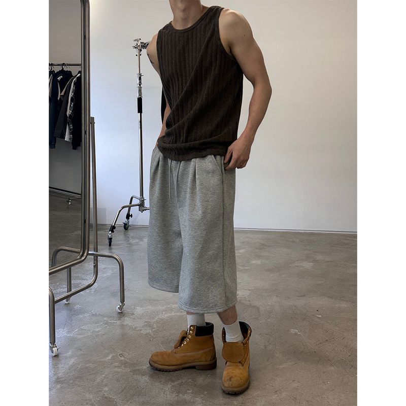 [Unisex] Bermuda sweat pants(2color)