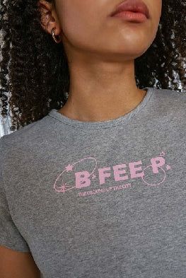 bfeep logo tee_gray