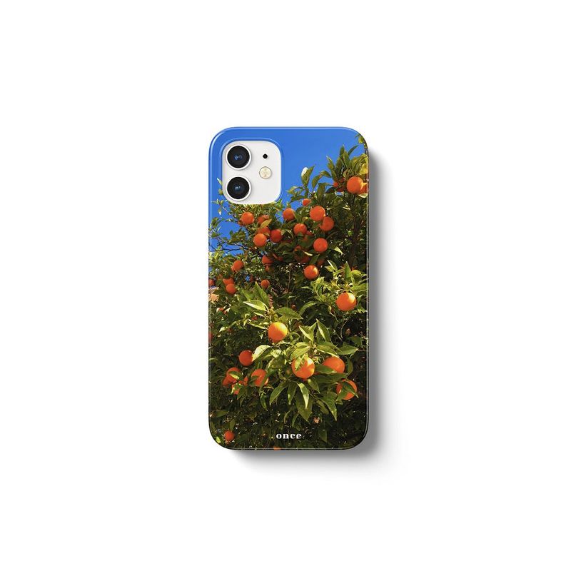 ONCESTUDIO(オンセスタジオ)の「(glossy) Orange phone case(Smartphone Accessories)」