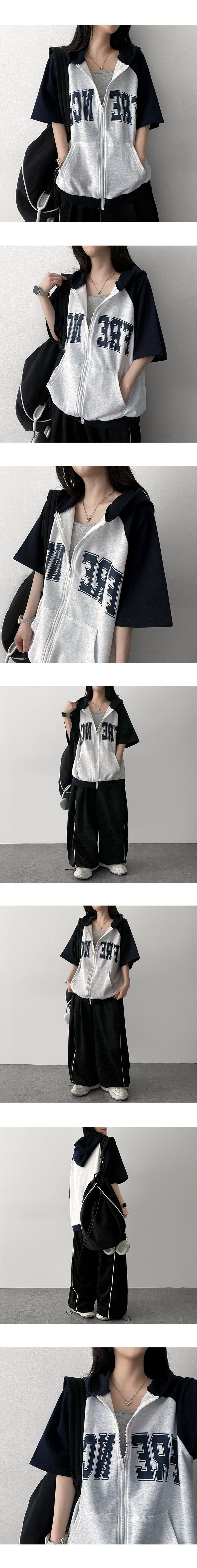Tury banding line string training wide pants