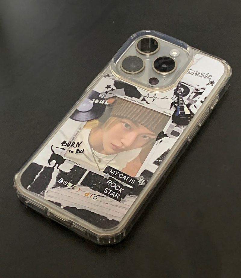 [MADE] my cat is rock star iphone case