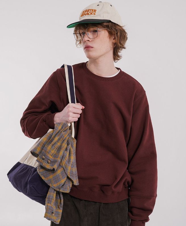 26FW★ Round Balloon Crop Sweatshirt