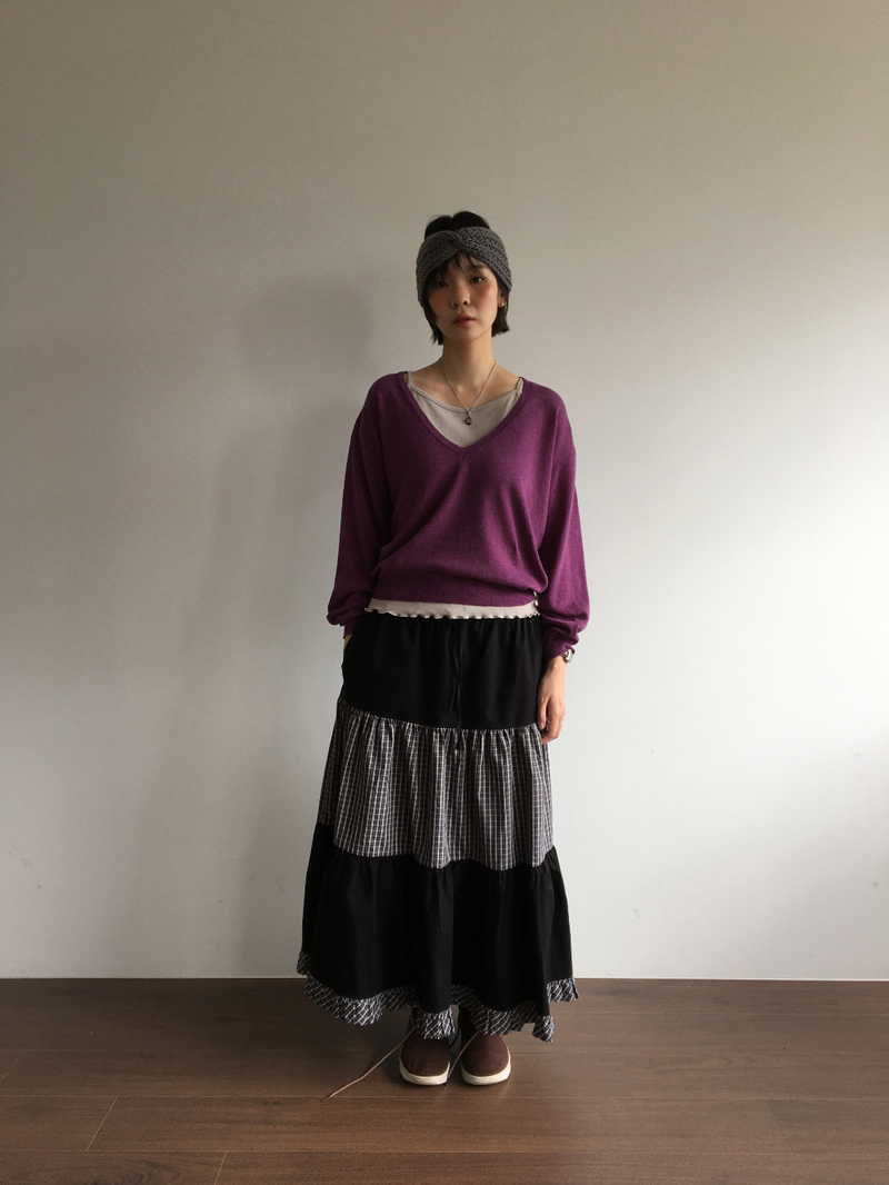DUGGY（ダギー）の「メイヴ Vネック ニット (5color)（トップス）」