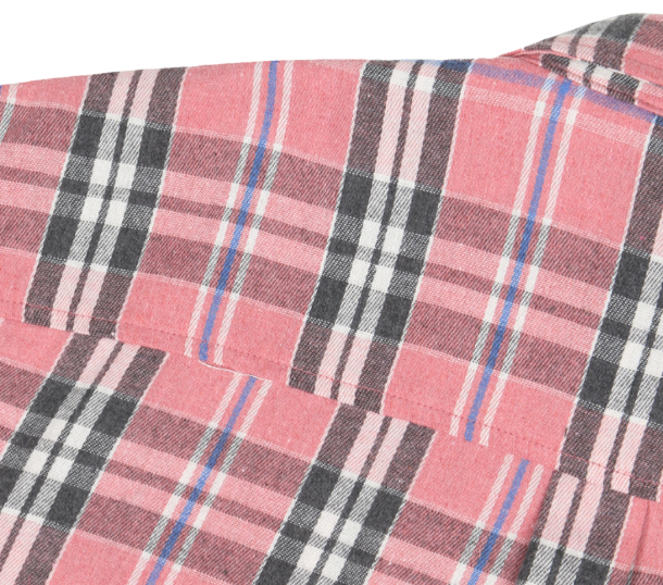 Anu Overfit Check Pattern Shirt