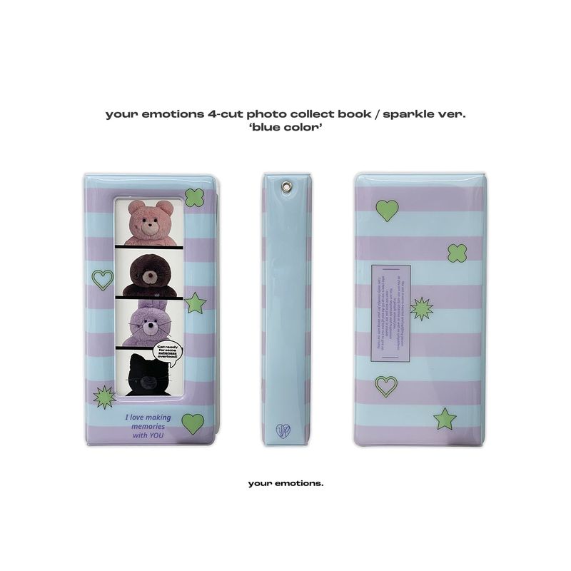 your emotions（ユアーイモーション）の「'your emotions' 4カットフォトコレクトブック / スパークルバージョン（スマホグッズ/小物）」