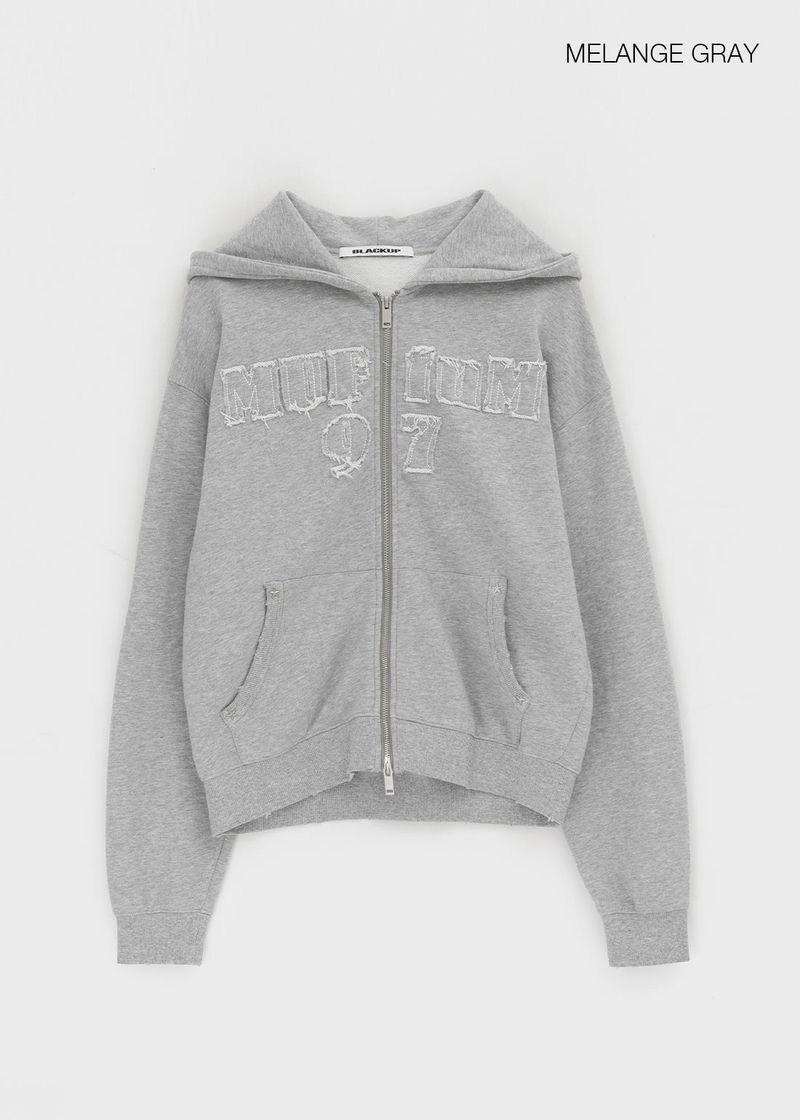 [MADE] Plbun Applique Hood Zip-Up (Set Available)