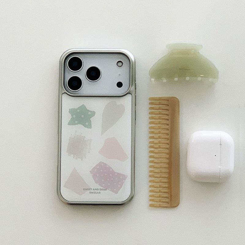SWEEAR（スウィア）の「PIECE OF AUTUMN SILVER EPOXY CASE （Smartphone Accessories）」
