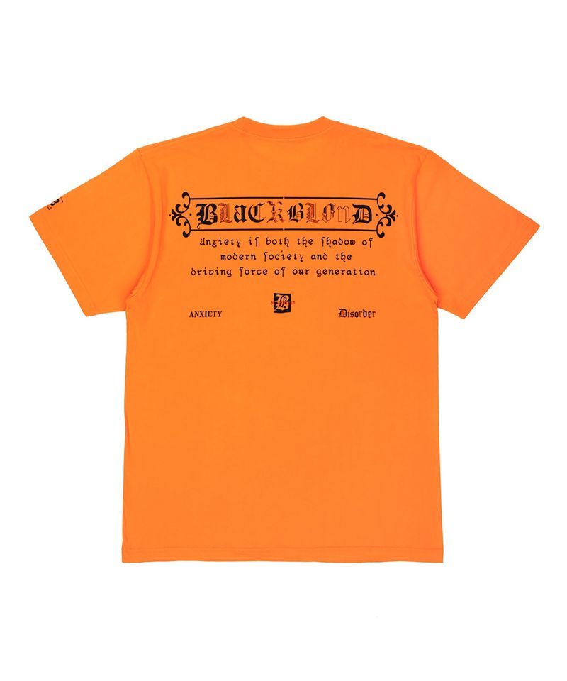 BLACKBLOND（ブラックブロンド）の「BBD エンザイエティーTシャツ(Orange)（トップス）」